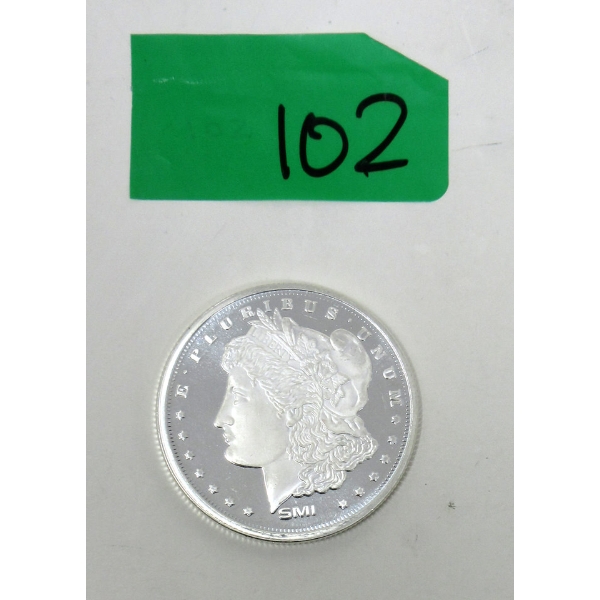 1 Oz .999 Silver E.Pluribus.Unum Round 