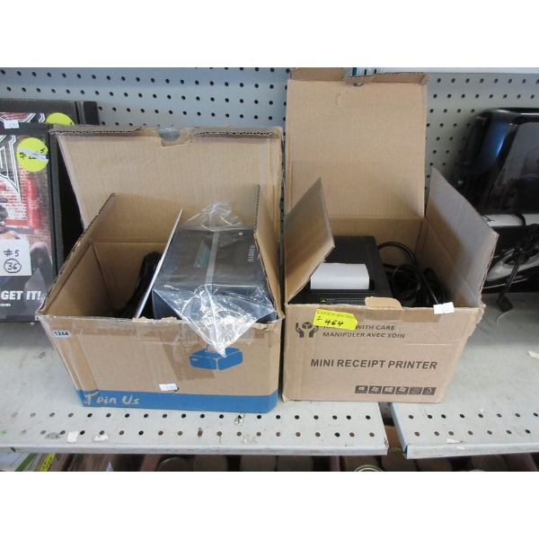 1 Rongta and 1 Munbyn Thermal Receipt Printer