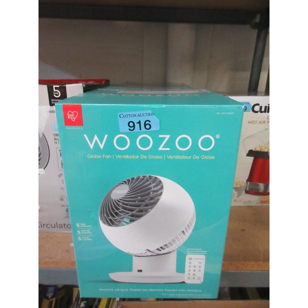Woozoo Table Top Globe Fan in Box