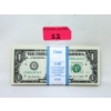 Image 1 : 100 x $1 USD Uncirculated Federal Reserve Bundle 