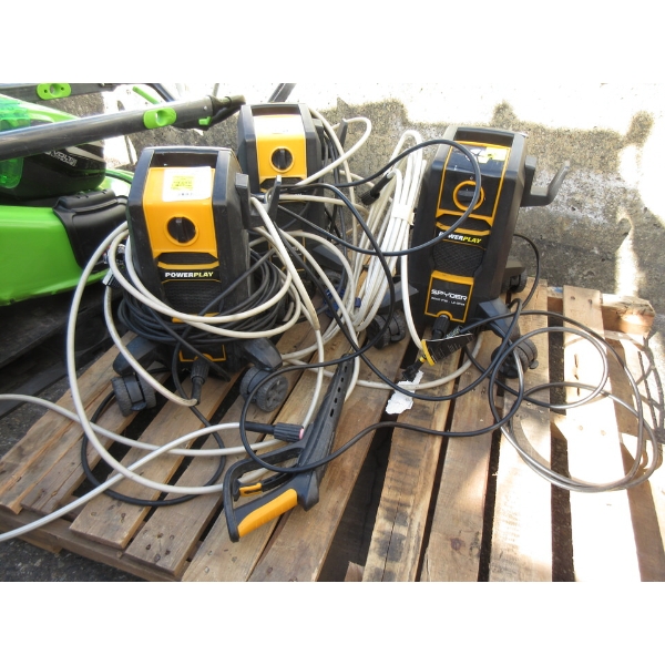 3 Power Play 2000 PSI Spyder Pressure Washers