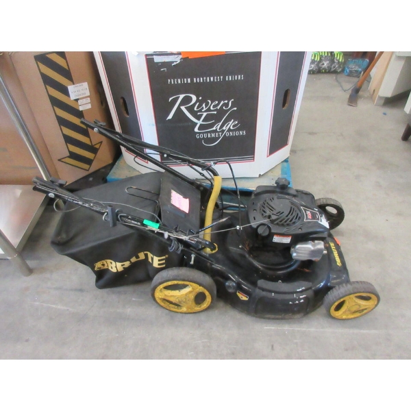 Brute Gas Lawn Mower with Grass Bag