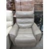 Image 1 : Taupe Faux Leather Power Recliner 
