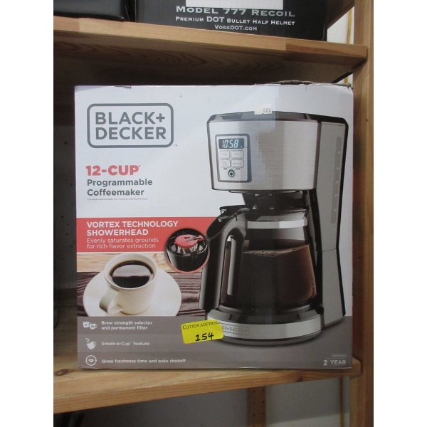Black & Decker 12-Cup Coffee Maker w/Vortex Tech
