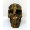 Image 2 : 2335 Carat 3D Artist Hand Carved Tigers Eye Gemstone Skull   