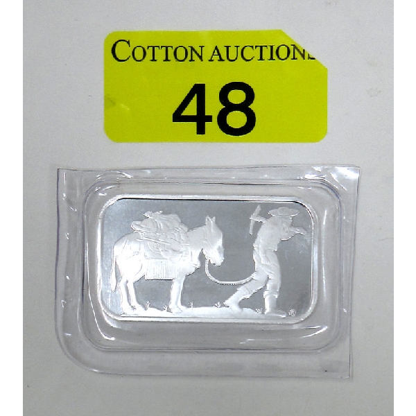 1 Oz .999 Silver Miner/Mule SilverTowne Bar