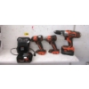 Image 1 : 3 Ridgid Cordless Drills with 1 Charger & 2 Batteries