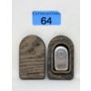 Image 1 : 2 Oz .999 Silver RIP Tombstone Numbered Bar 