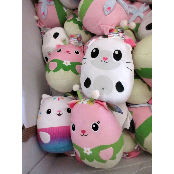 7 Assorted Gabby's Dollhouse Squish Cushions