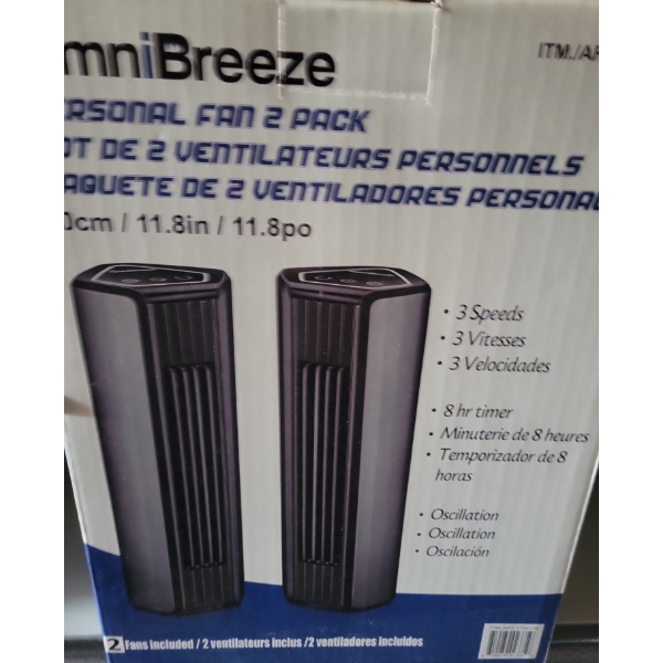 Omni Breeze Customer Return Personal Fan 