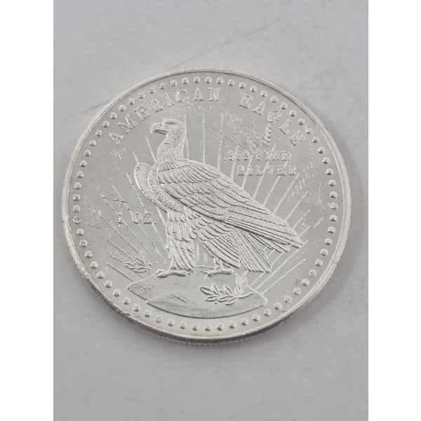 1 Oz .999 Silver American Eagle/Morgan Head Round