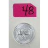 Image 1 : 1.5 Oz .9999 Silver Canada Maple Leaf Forever 2019 Coin 