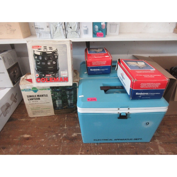 4 Piece Lot of Camping Goods in Original Boxes