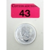 Image 1 : 1 Oz .9999 Silver 2012 Maple Leaf Coin 