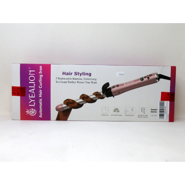 New Lyealion Automatic Curling Iron in Box