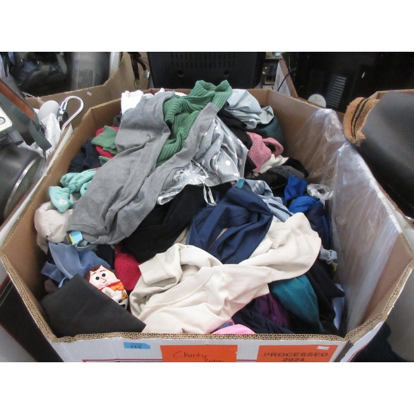 Skid of Overstock & Customer Return Clothing - As Is