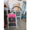 Image 1 : 4 Metal 2 Step Folding Stools - Preowned