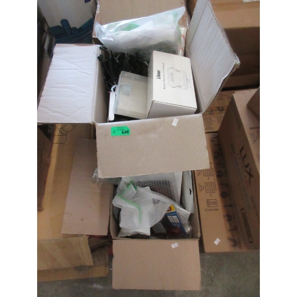 2 Boxes of Overstock & Customer Return Goods - As Is