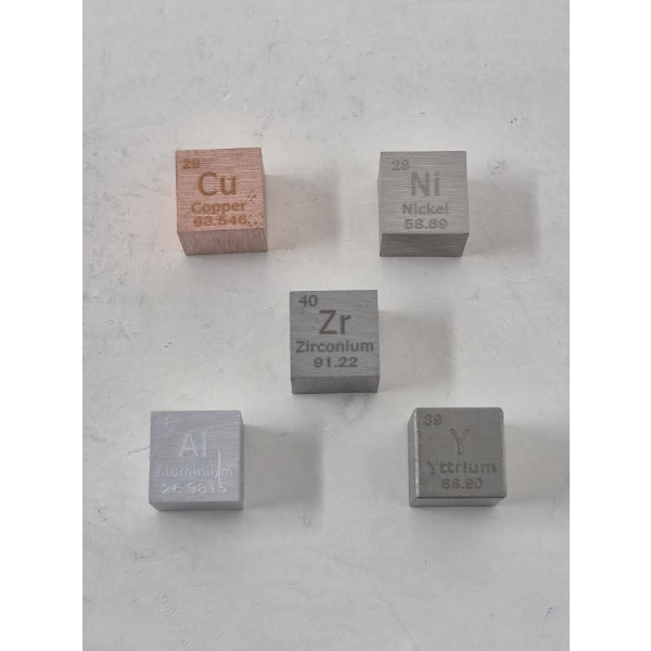 1.04 Oz Total Weight Of Copper Aluminium Zirconium Yttrium Nickel