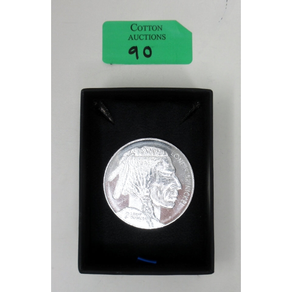 2 Oz .999 Silver Art Round 