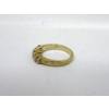 Image 2 : 14 KT Yellow Gold 5-Diamond Ring 