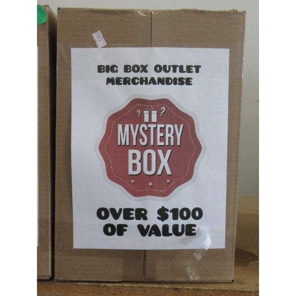 Sealed Mystery Box of Assorted New Merchandise