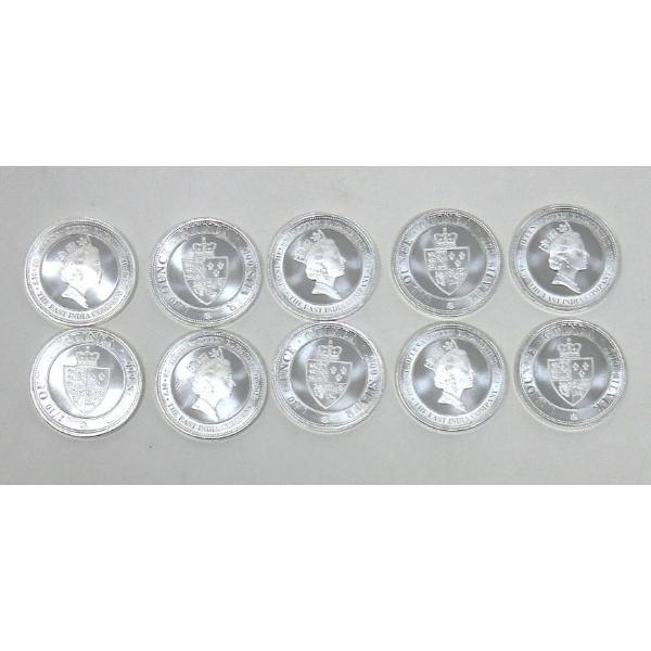 10 x 1/10 Oz .999 Silver New Guinea Coins 