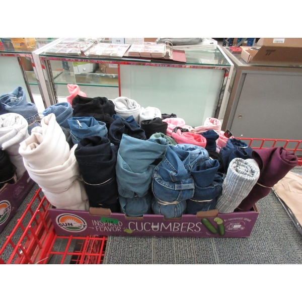 Box Lot of Overstock & Customer Return Clothing 