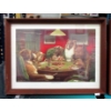 Image 3 : 2 Framed Prints of "Dogs Playing Poker" 