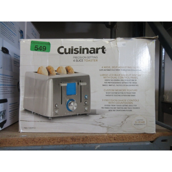 Cuisinart Precision Setting 4-Slice Toaster in Box