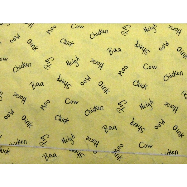 13.5 M of New 100% Cotton Fabric - 44" Wide