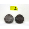 Image 1 : 2 x 1 Oz .999 Fine Titanium Buffalo Rounds