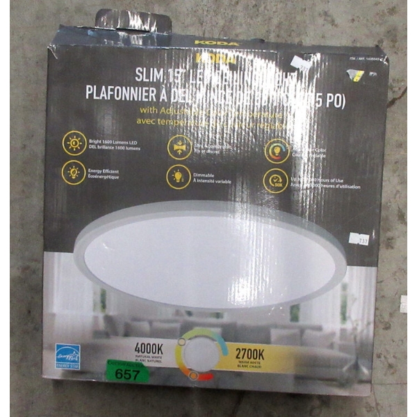 Koda Slim 15" Ceiling Light 