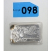 Image 1 : 1 Oz .999+ Silver Art Bar 