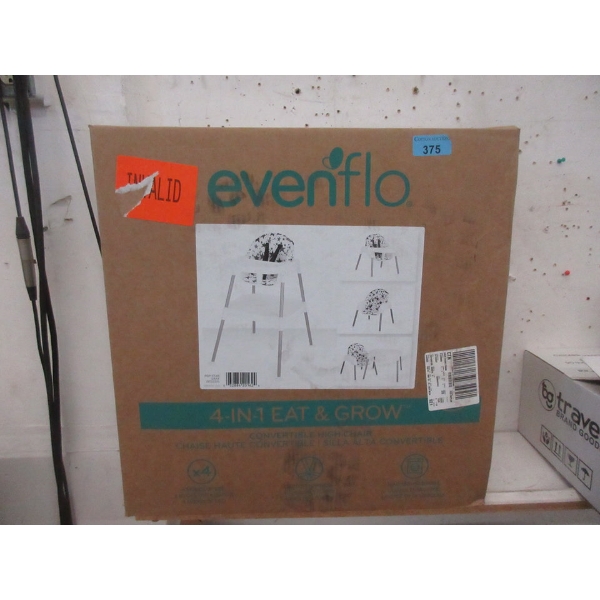 Evenflo 4-in-1 Eat & Grow Convertible High Chair