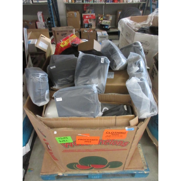 Skid of Overstock & Customer Return Goods - As Is