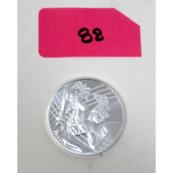 1 Oz .999 Silver Mercury Greek Messenger God Round