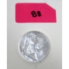 Image 1 : 1 Oz .999 Silver Mercury Greek Messenger God Round
