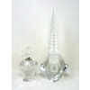 Image 1 : 1 Hoya Crystal & 1 Shannon Crystal Perfume Bottle 