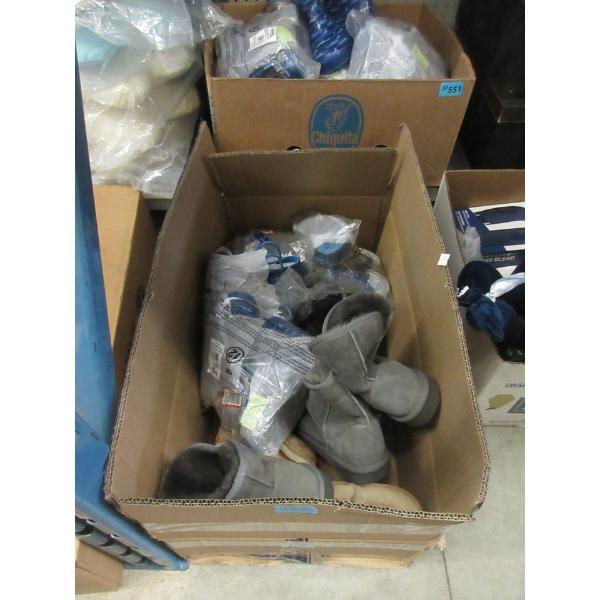10 Pairs of Assorted Children's & Adult Boots