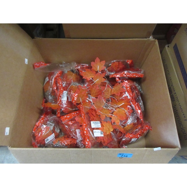 15+ New 20' Maple Leaf Light Strings - Battery Operated