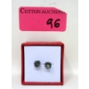 Image 2 : New One Carat Mystic Topaz Stud Earrings 