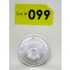Image 1 : 1 Oz .999 Silver Liberty Bell Round 