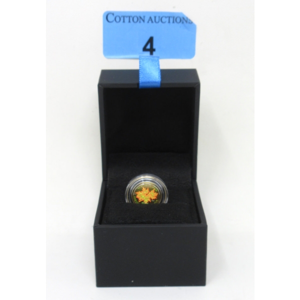 RARE 1/20 Oz .99999 Fine Gold 2020 Hologram Maple Leaf Coin 