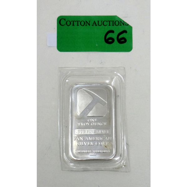 1 Oz .999 Silver NWTM Bar 