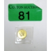 Image 1 : 1/20 Oz/ 1.55 Grams .9999 Fine Gold 1993 Maple Leaf Coin 