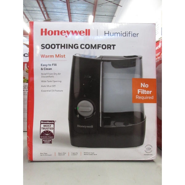 Honeywell Soothing Warm Mist Humidifier - Black