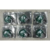 Image 1 : 6 New Riddell Saskatchewan CFL Helmet Banks