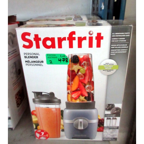 2 Starfrit Personal Blenders - Purple