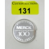 Image 1 : 1991 MERCK 1 Troy Oz. .999 Silver Round